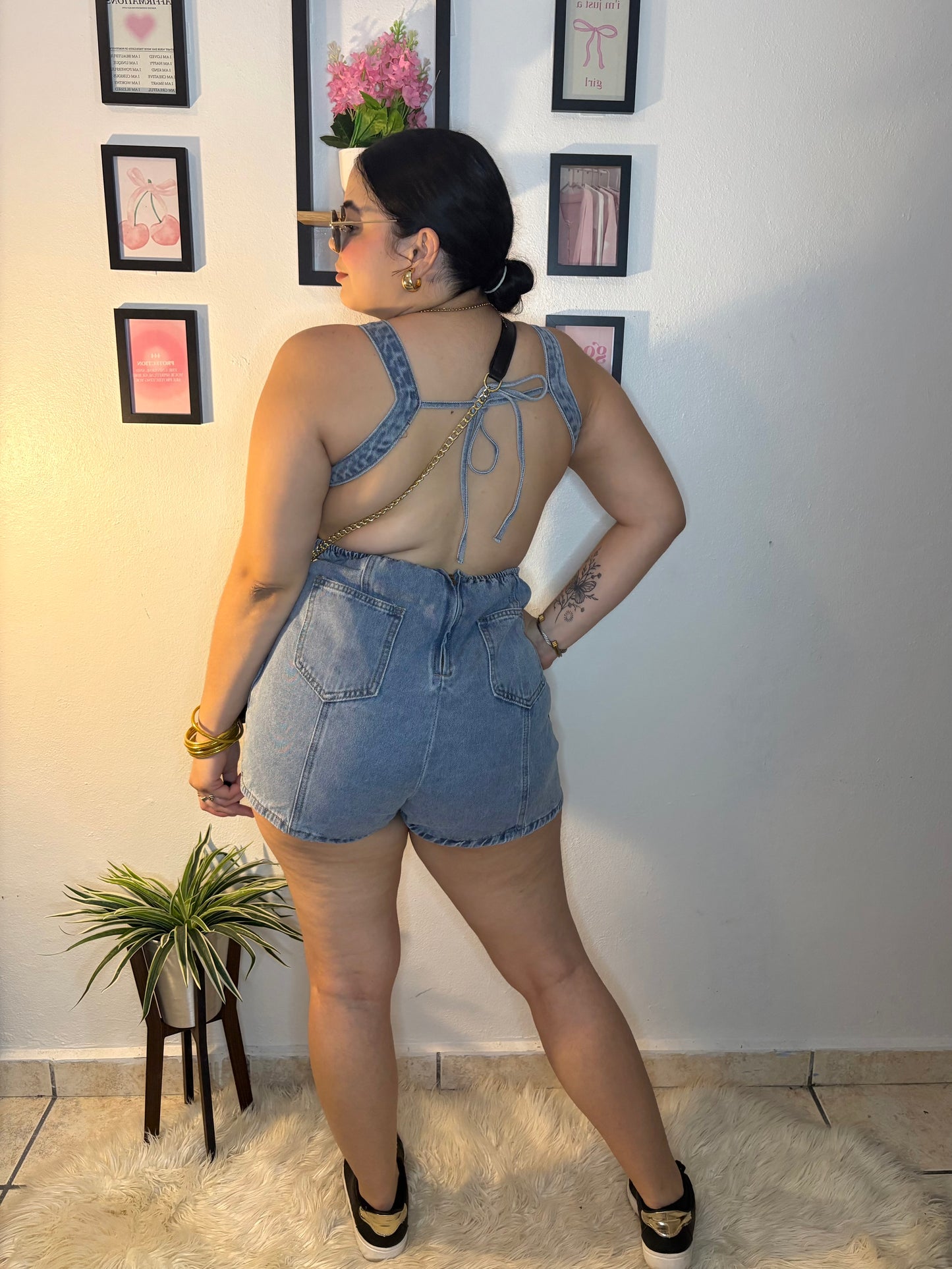 Denim Rumper