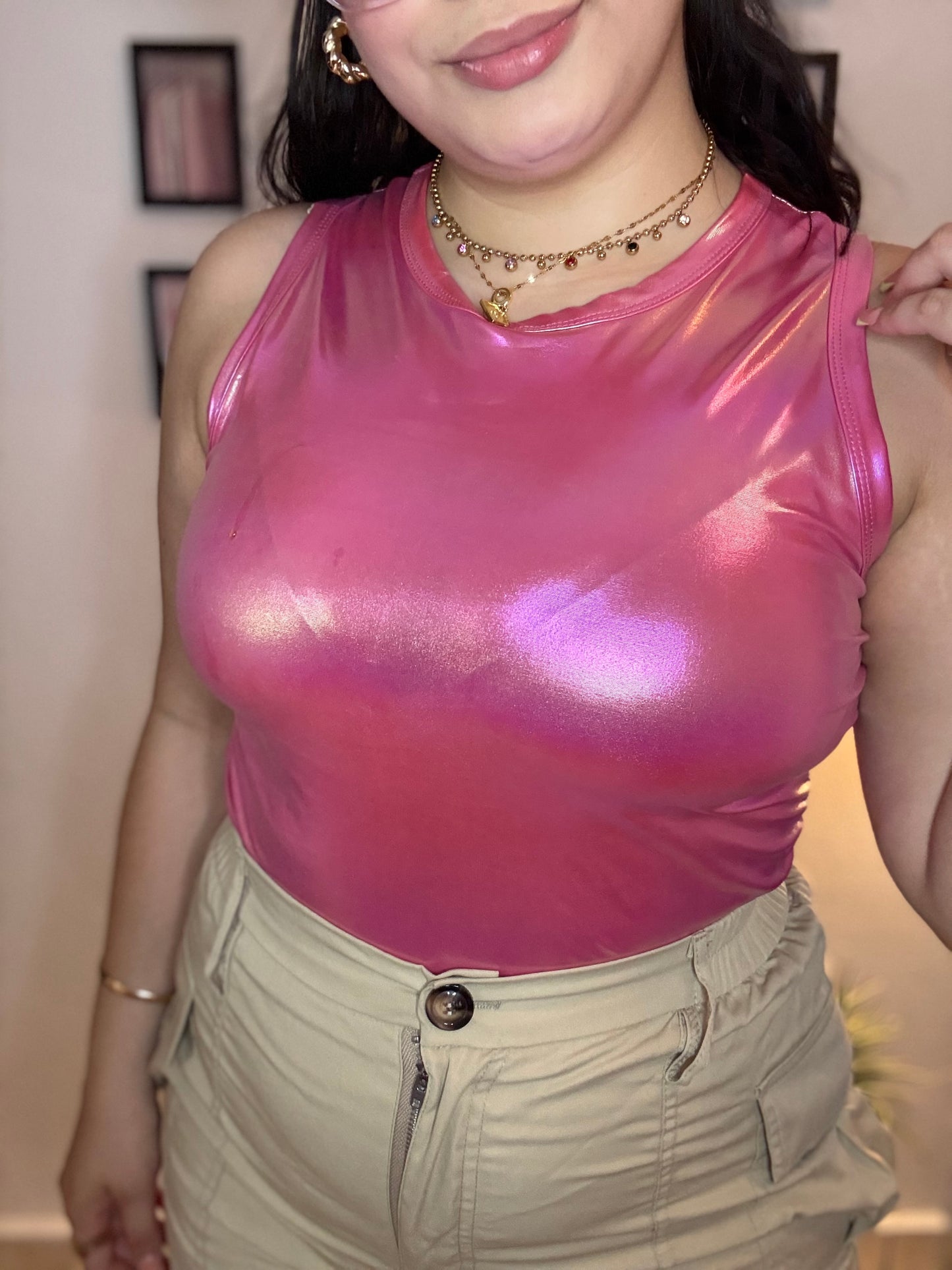 Tornasol Pink Top