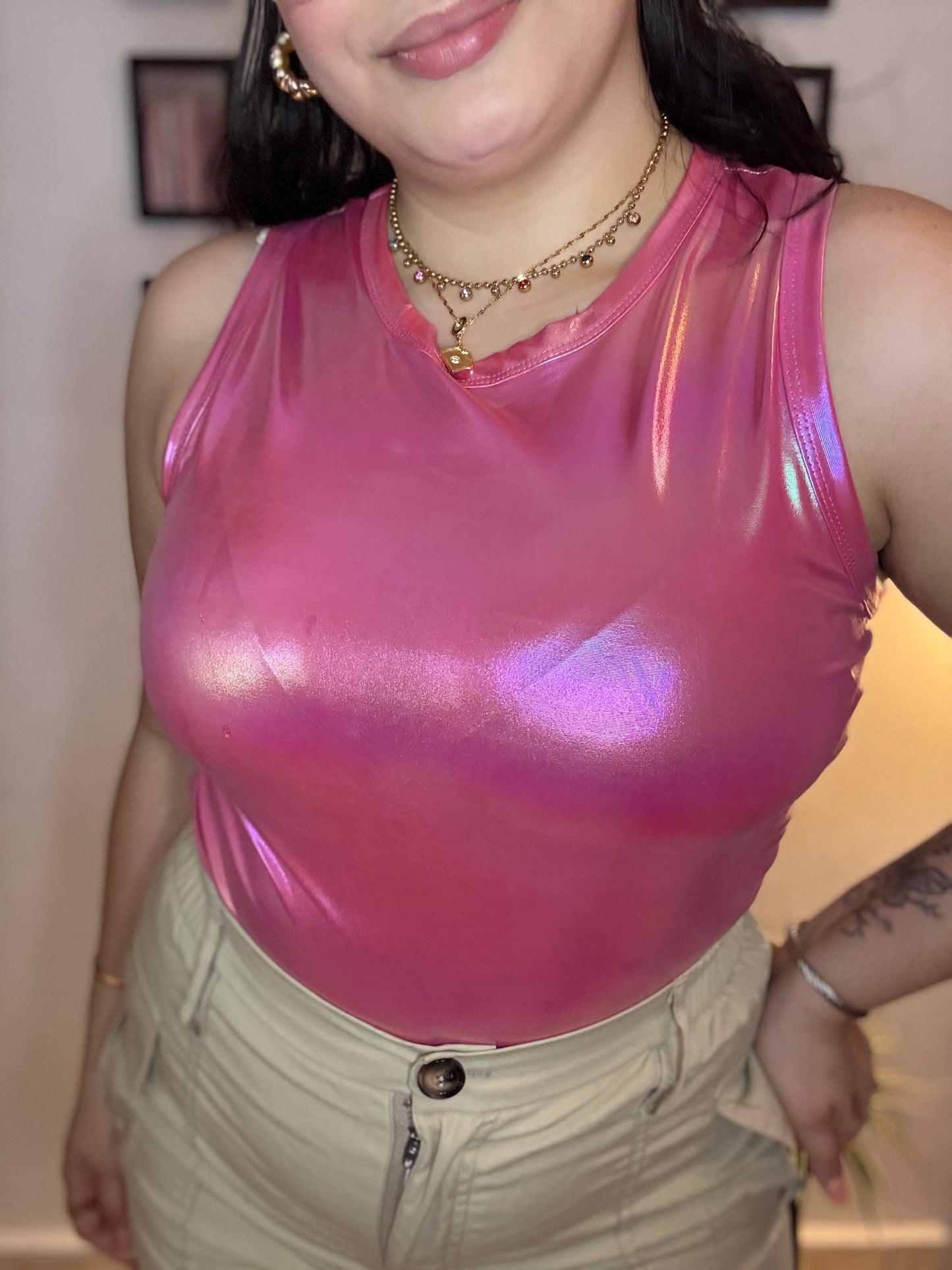 Tornasol Pink Top