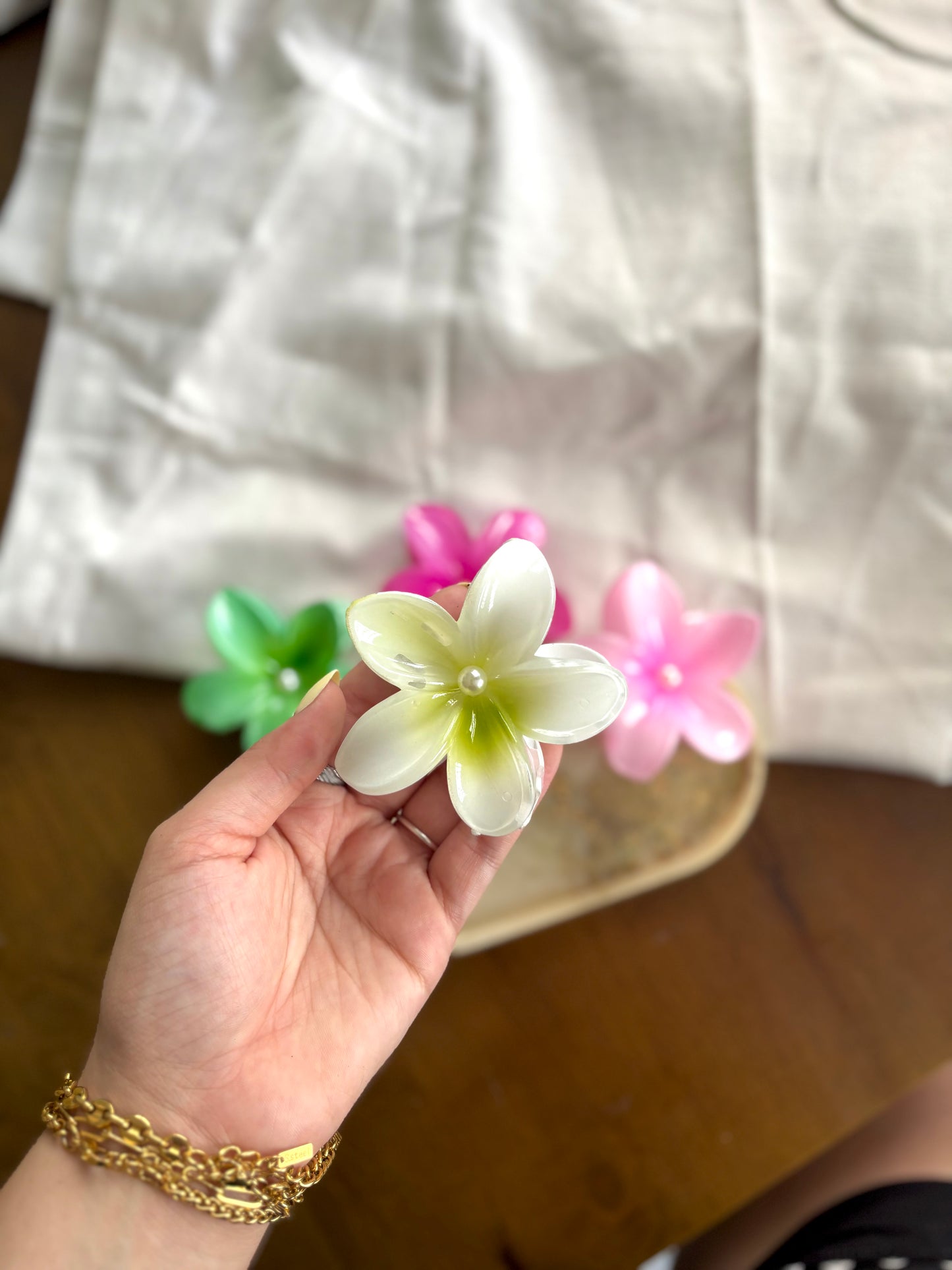 Flower Hair Clip