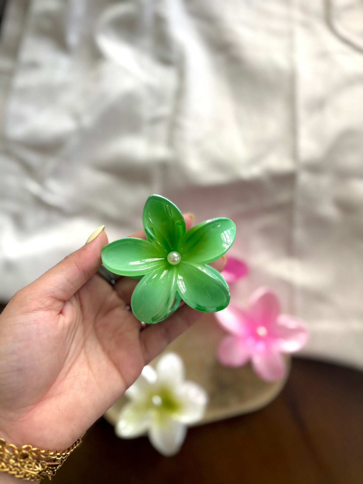 Flower Hair Clip