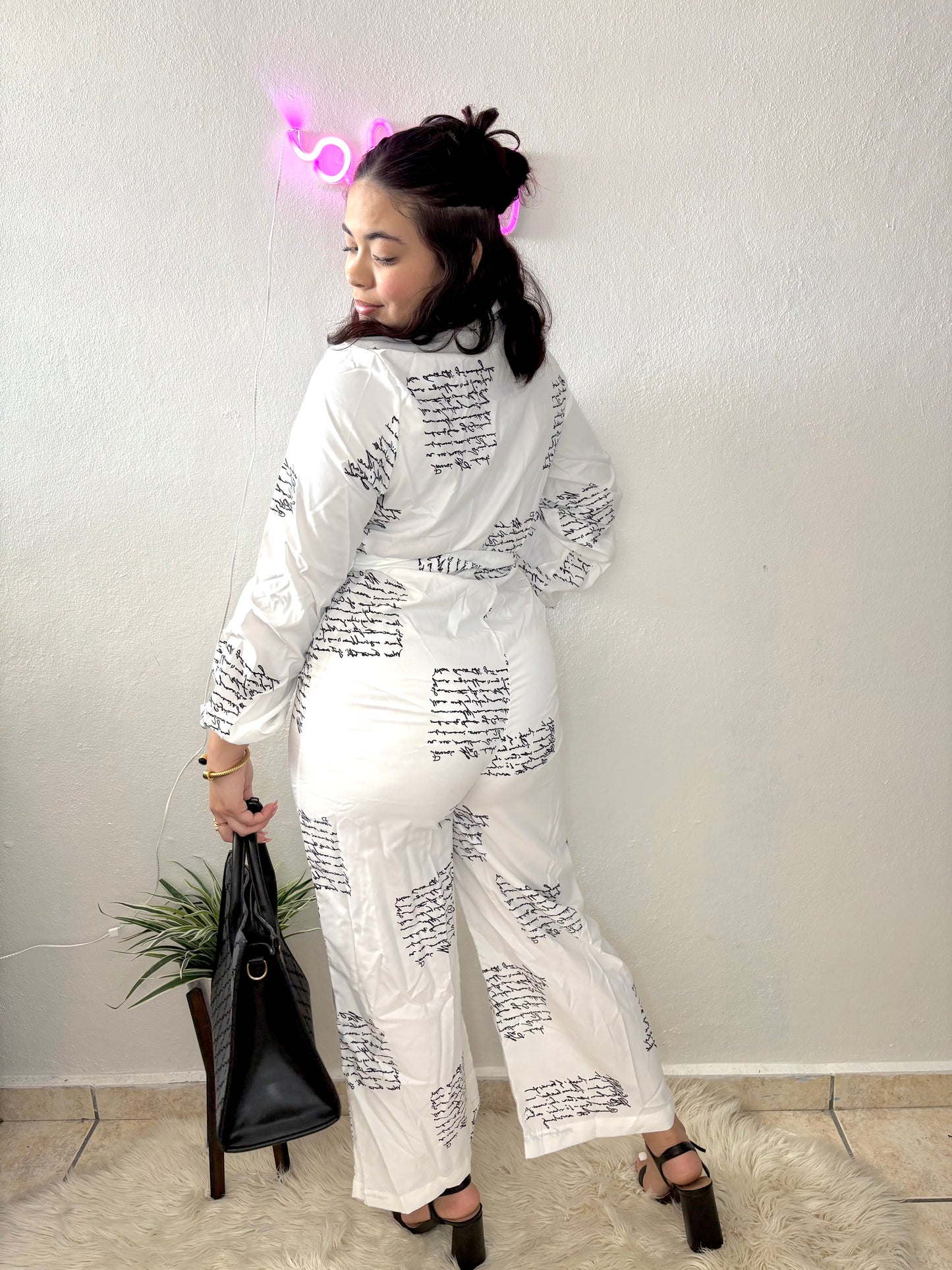 Black & White Jumpsuit