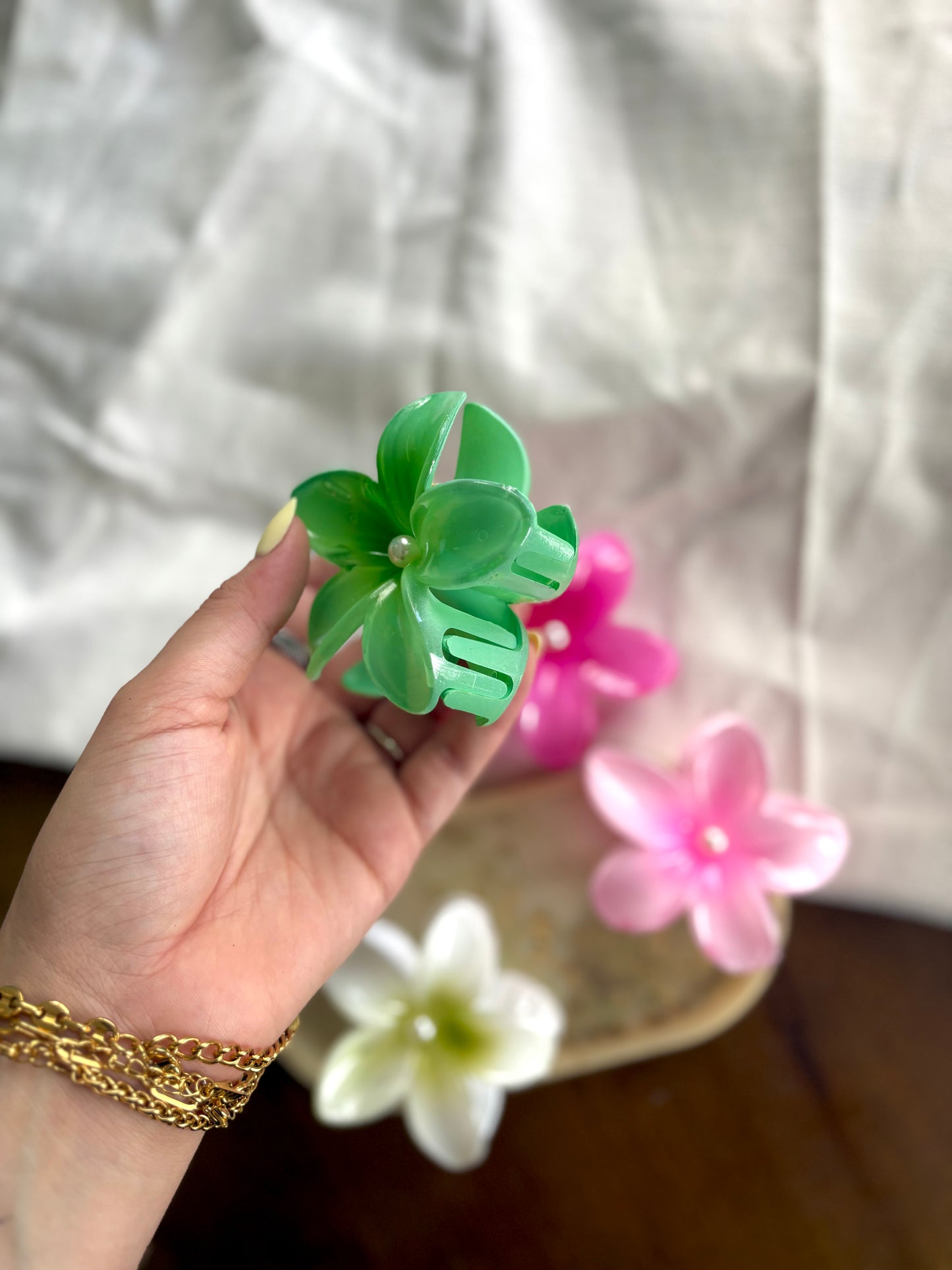 Flower Hair Clip
