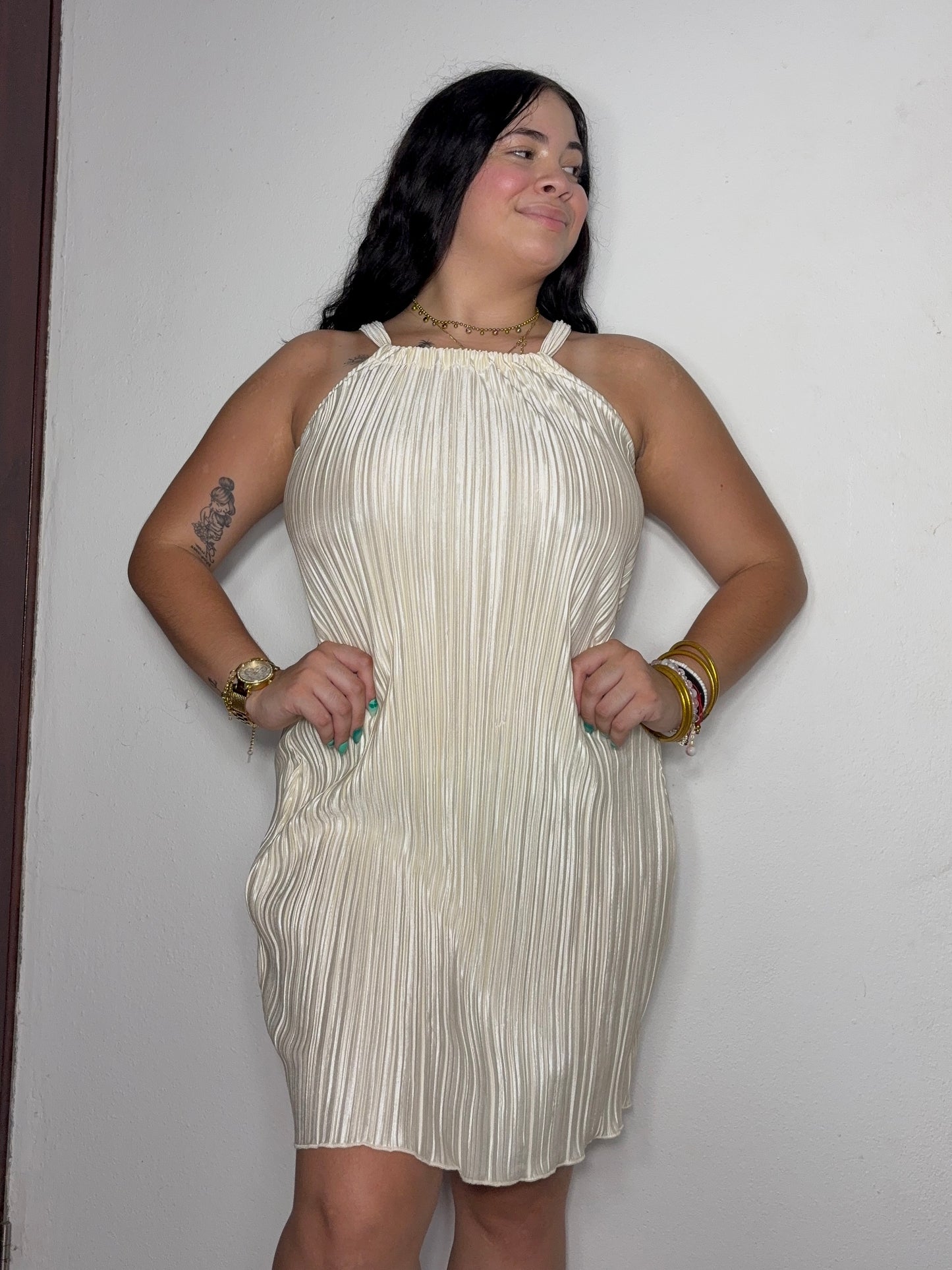 Gold Dress