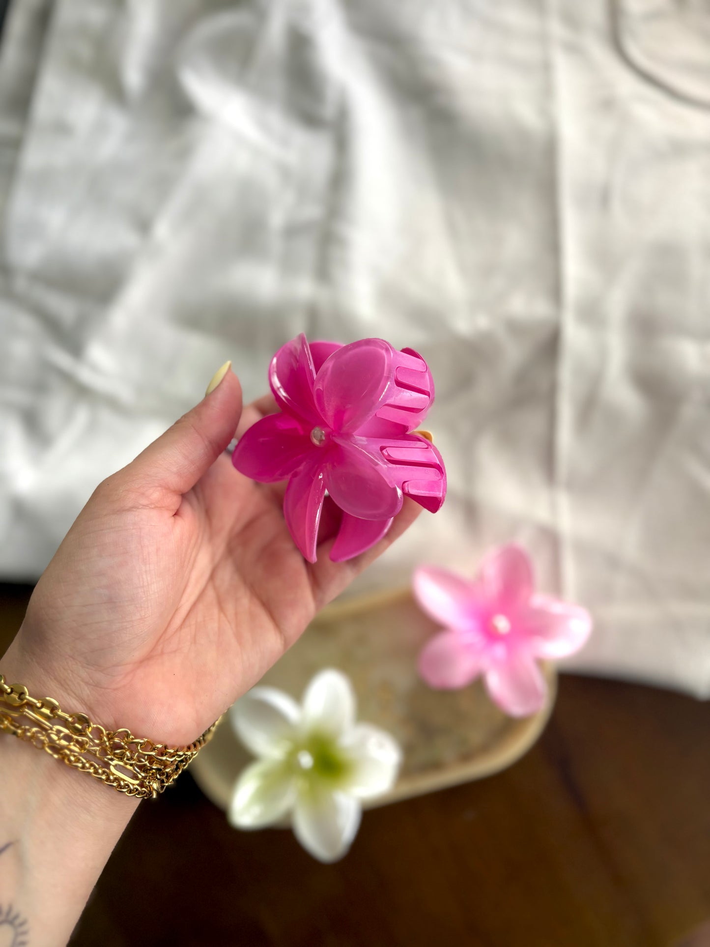 Flower Hair Clip