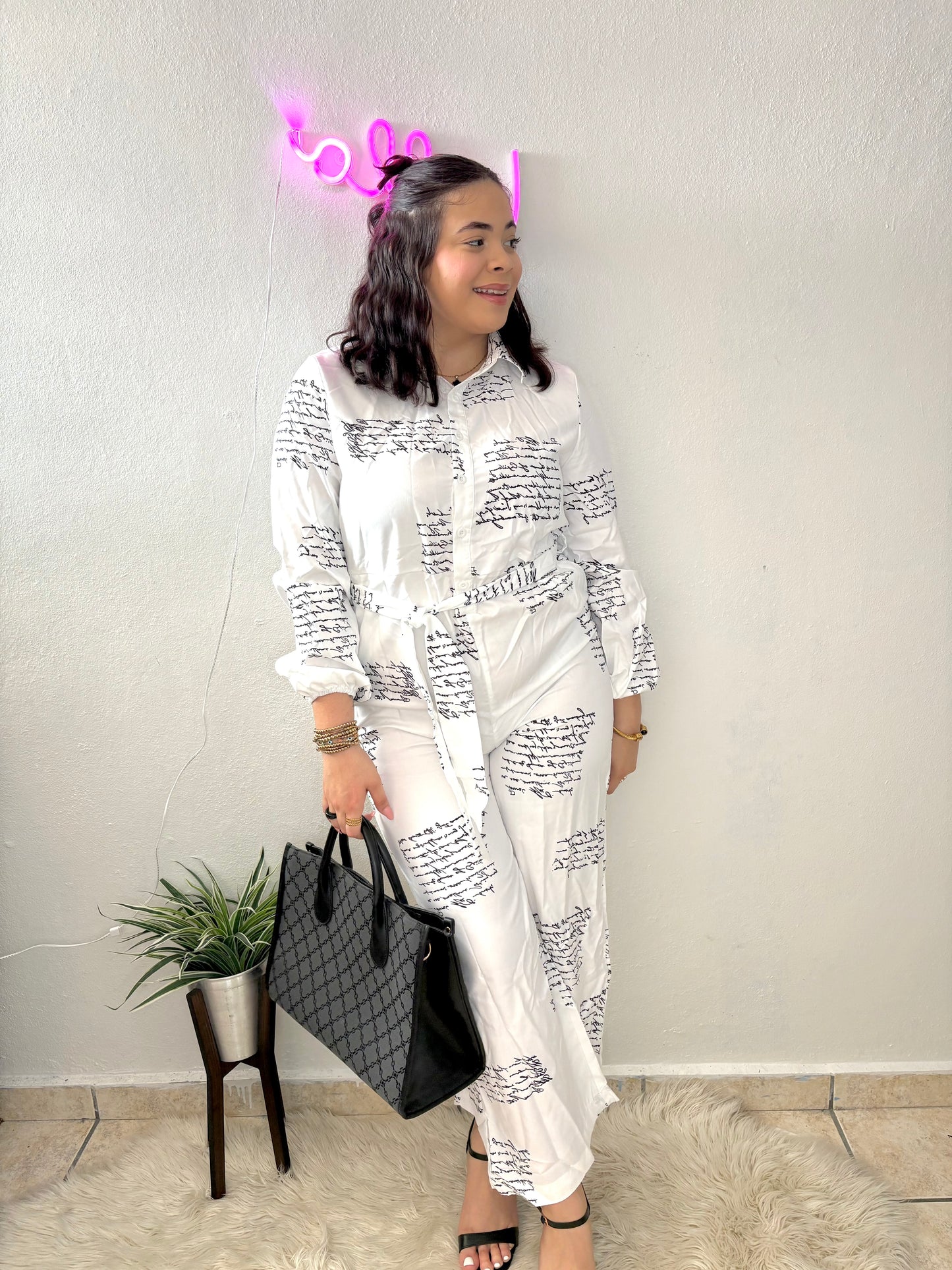 Black & White Jumpsuit