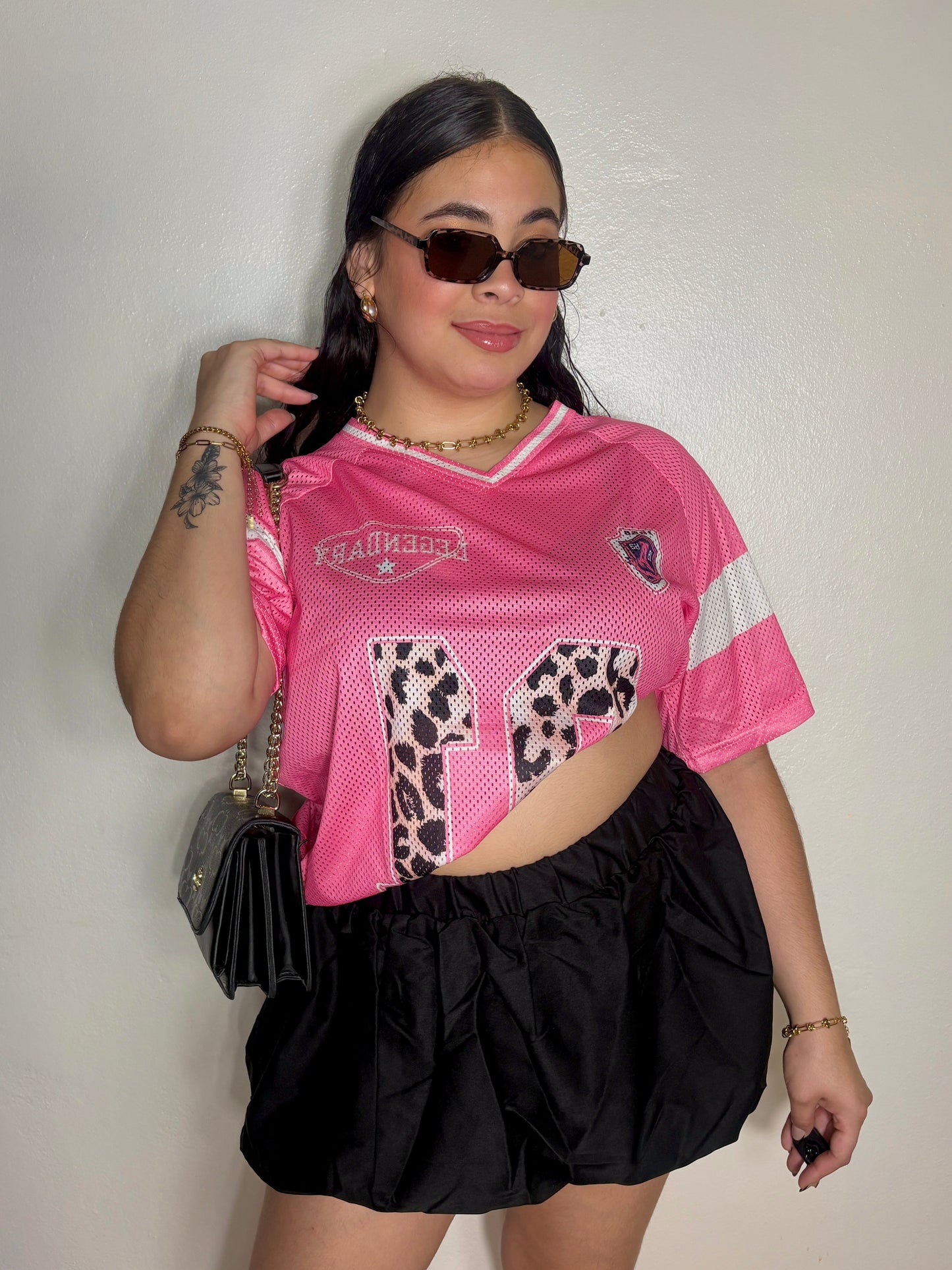 Galeah Bubble Black Skirt