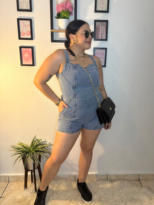 Denim Rumper