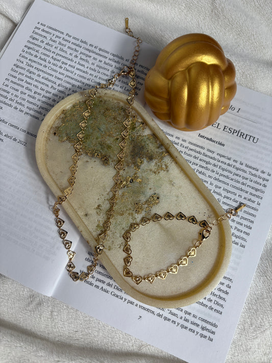 Hearth Bracelet & Necklace