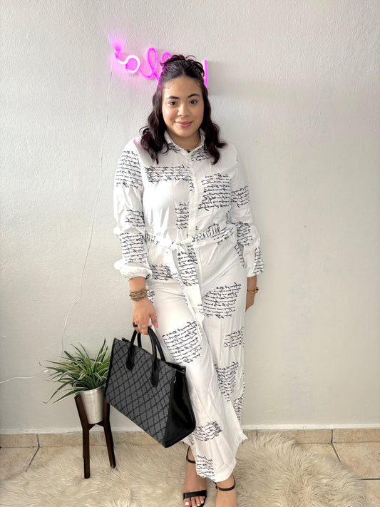 Black & White Jumpsuit