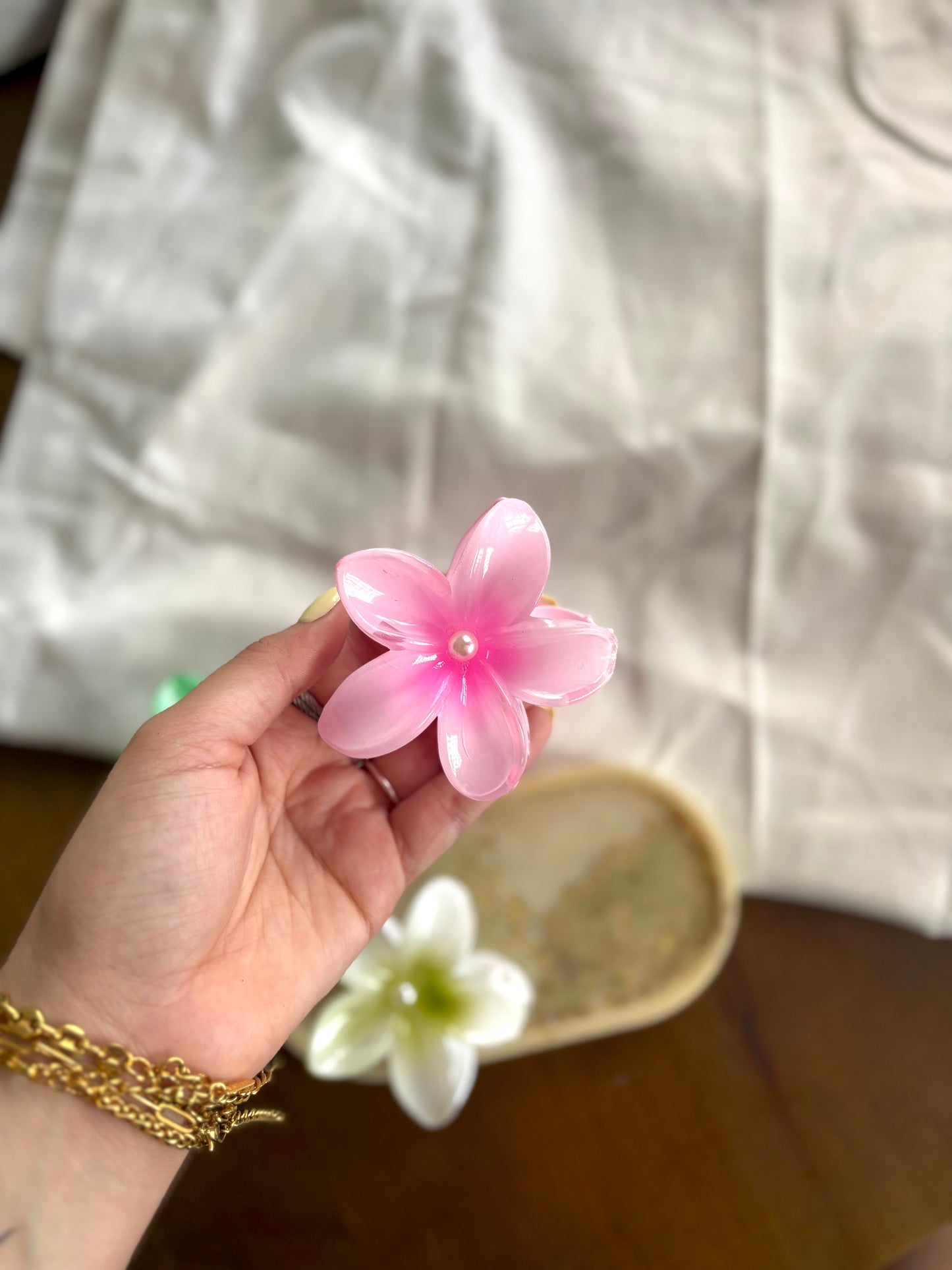 Flower Hair Clip