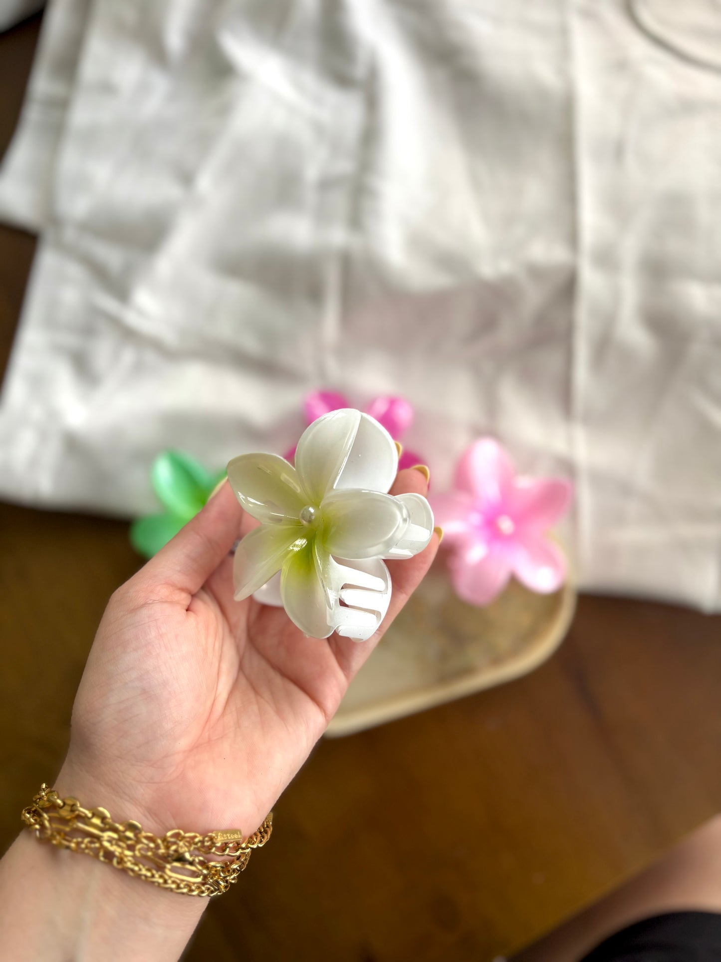 Flower Hair Clip