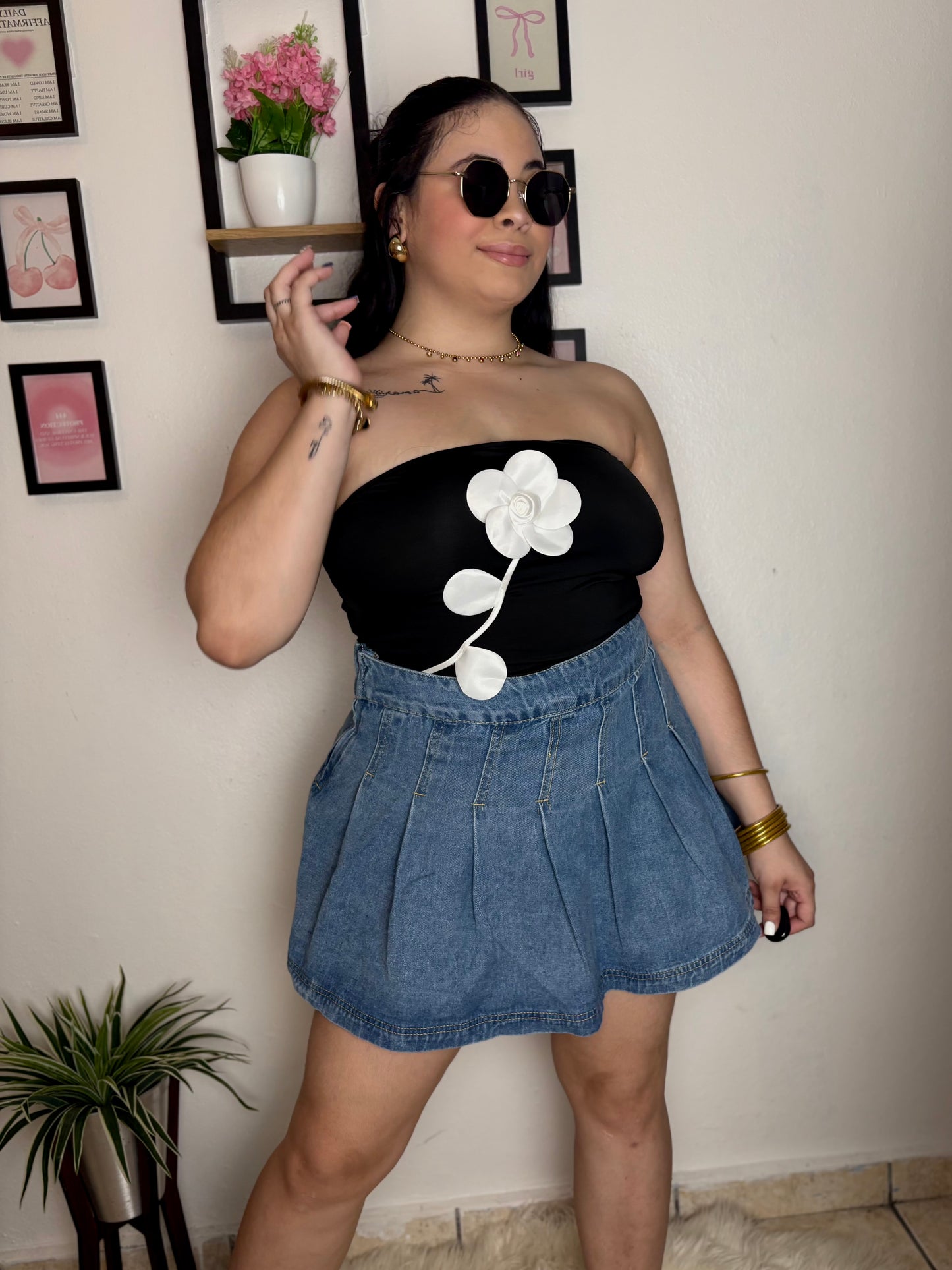 Denim Skirt