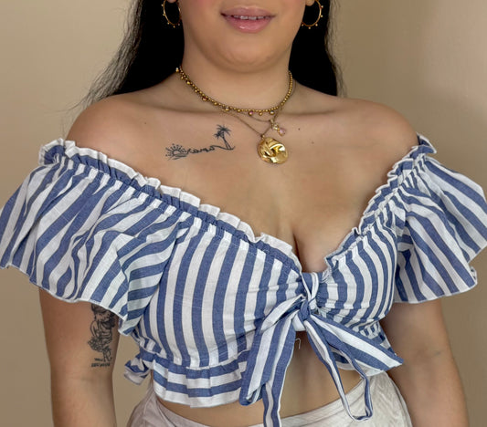 Bow Chic Crop Top